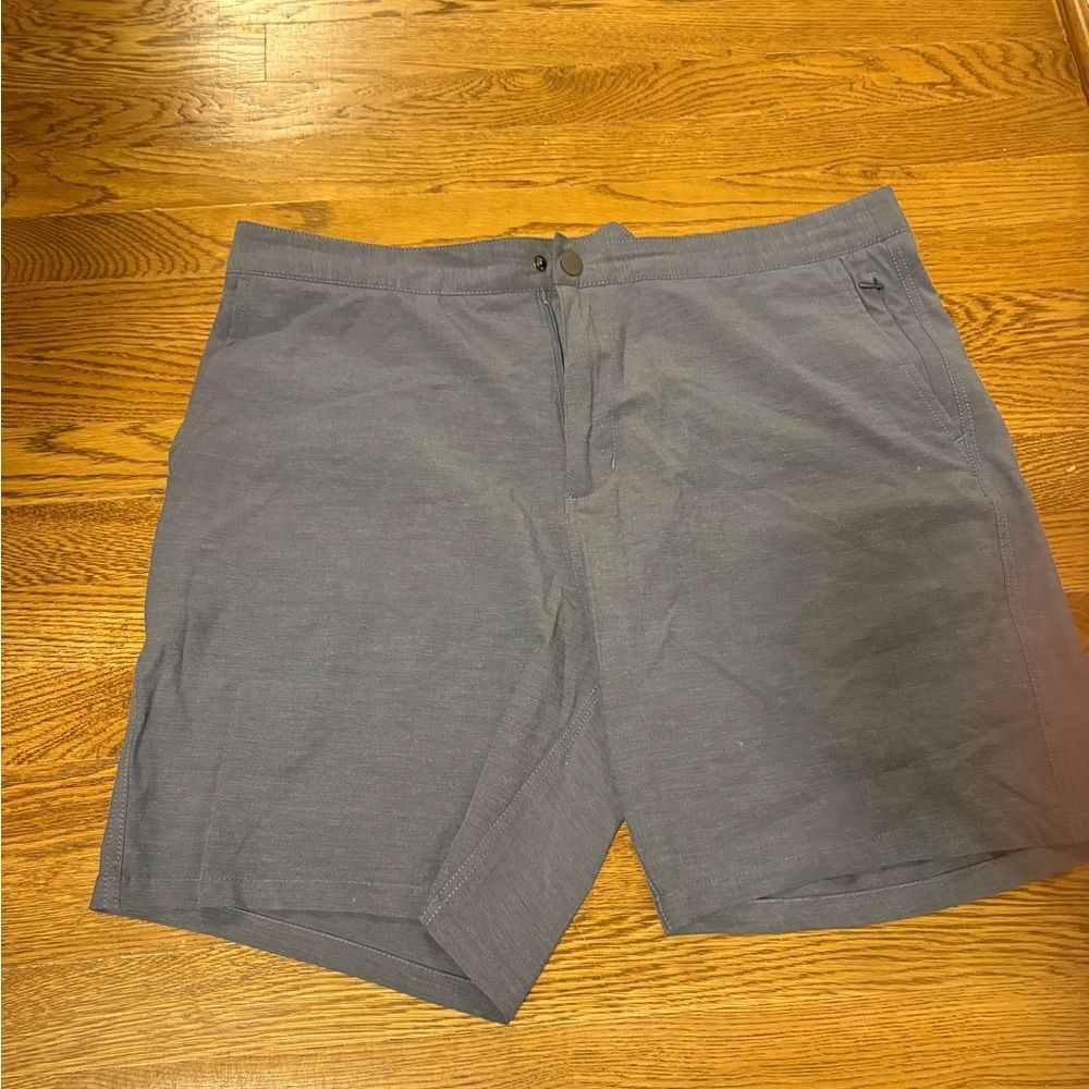 Johnnie-O Men’s Golf Shorts Gray Size 36 Stretch